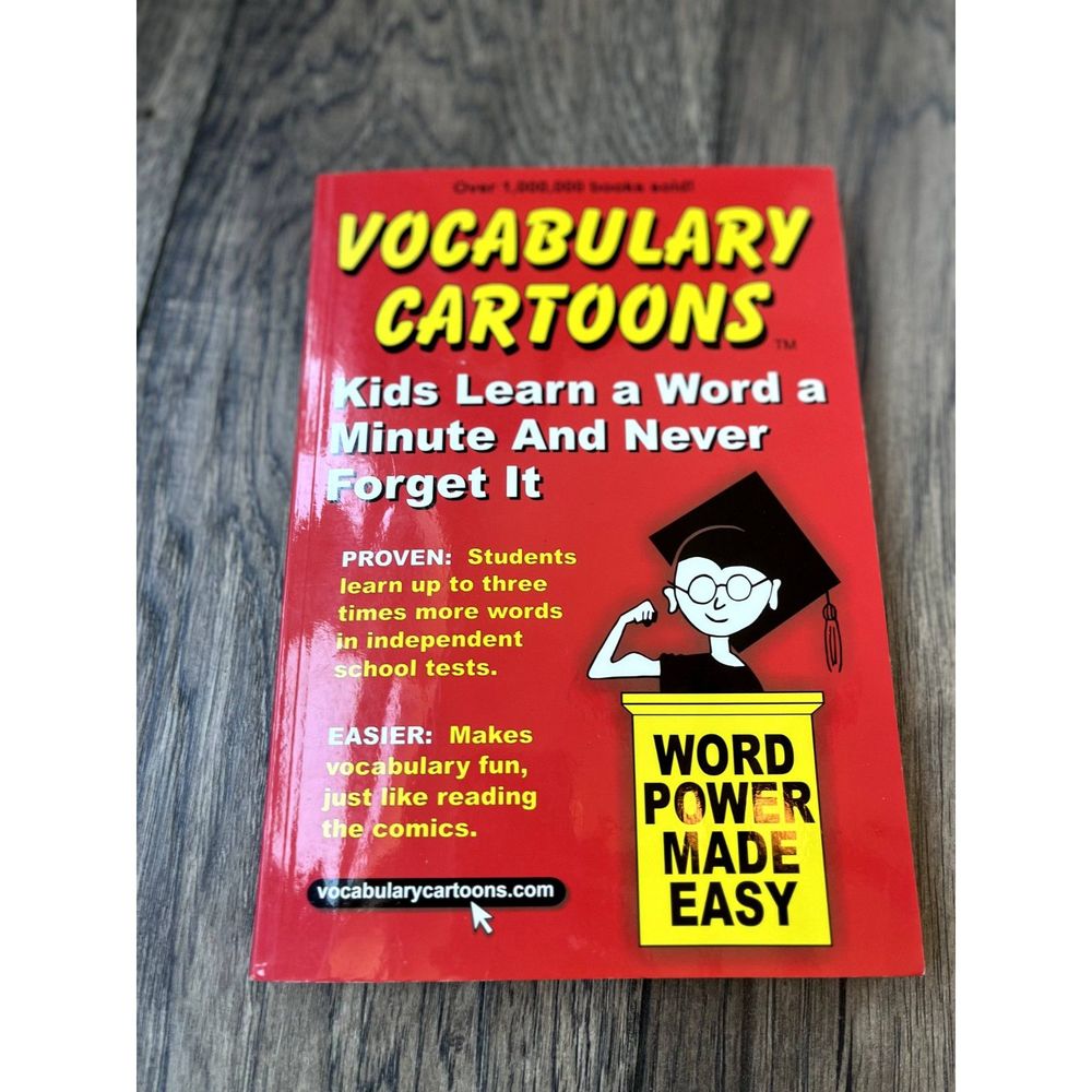 VOCABULARY CARTOONS Kids Learn a Word a Minute And Never Forget It